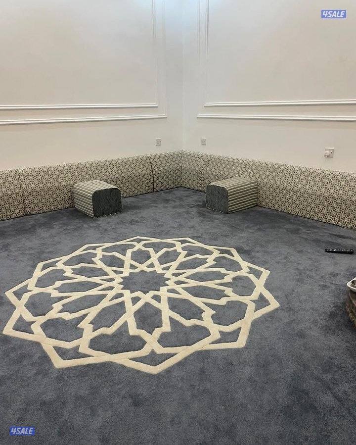 بيع وتركيب جميع انواع السجاد اثاث والمفروشات والمساند نقشات حفر يدوي4