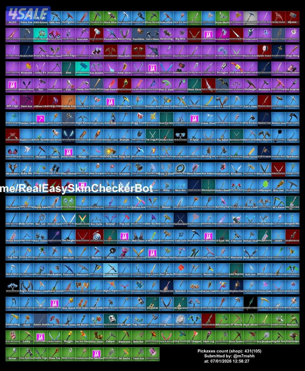 حساب فورت نايت شيطون فيه اكثر من 500 سكن و 370+ رقصه3