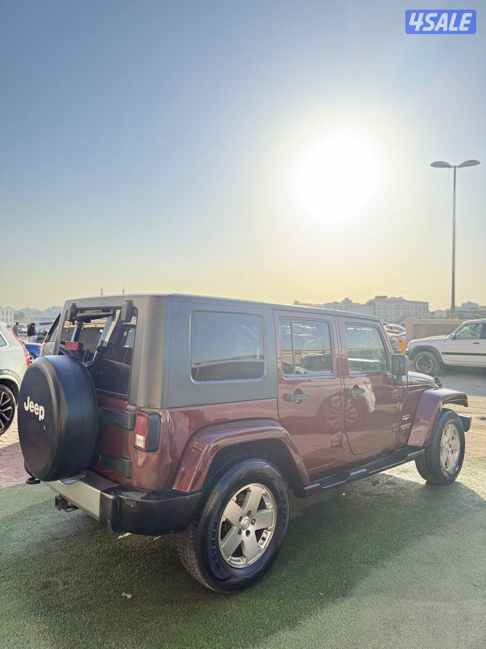 رانقلر صحاري جديد مديل 2010 شرط الفحص بحاله وكاله عداد 2404