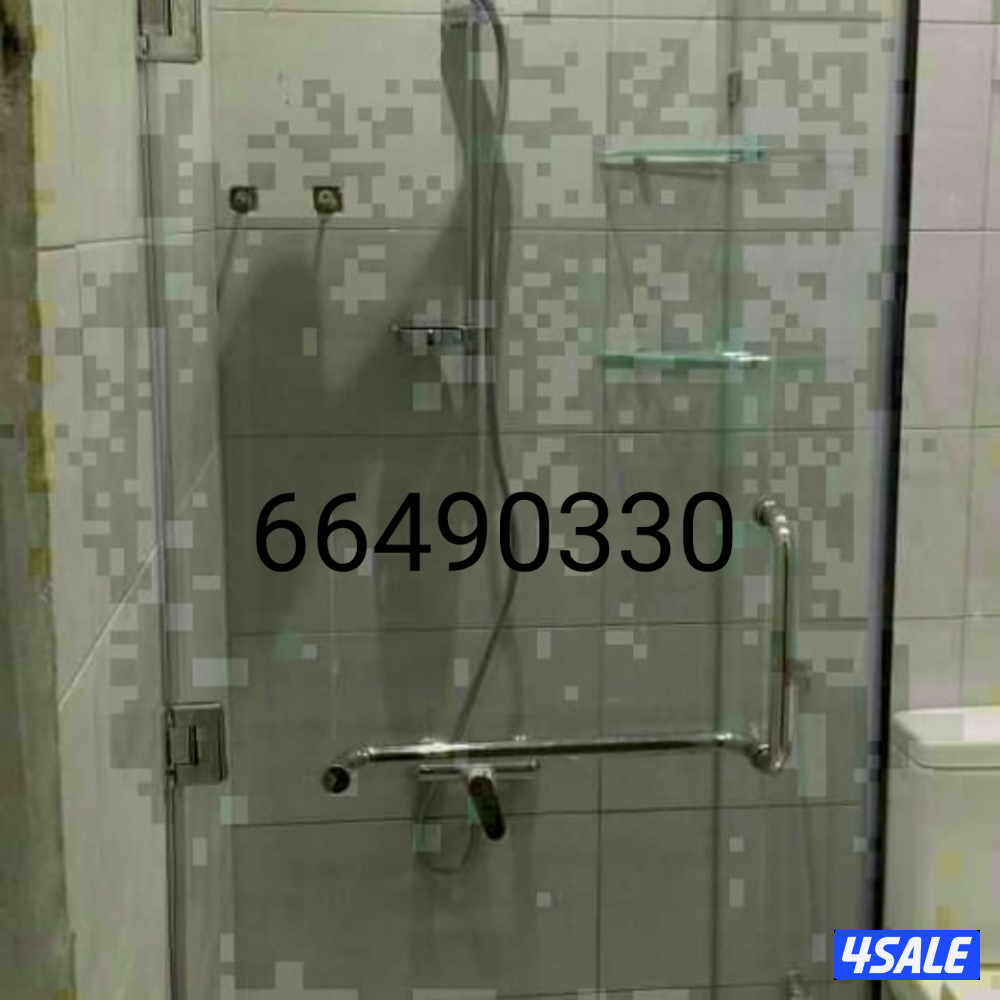 تركيب جميع انواع الزجاج والمرايا شاور بكس طاوله طعام ديوانيه4