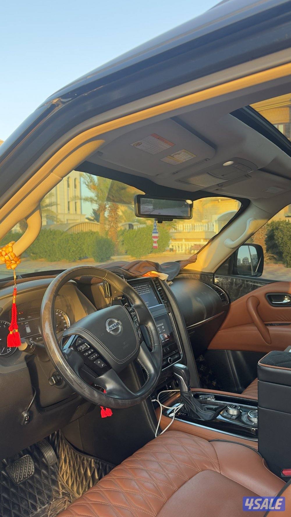 للبيع باترول 2021 بلاتينيوم شرط فحص قير مكينه شاصي6