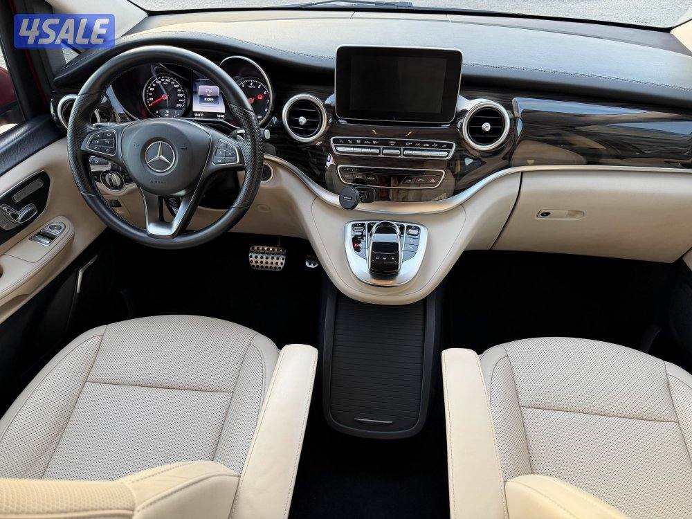 مرسيدس ڤيانو 2018 عداد 91 الف كامل المواصفات صبغ الوكالة سيرفيس منتظم1