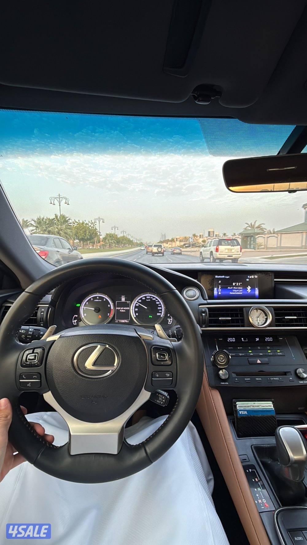 للبيع لكزس rc 350 شرط الفحص موديل 20152