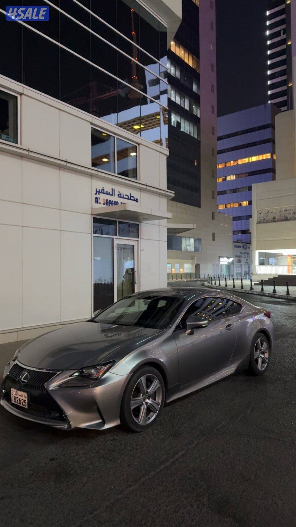 للبيع لكزس rc 350 شرط الفحص موديل 20154