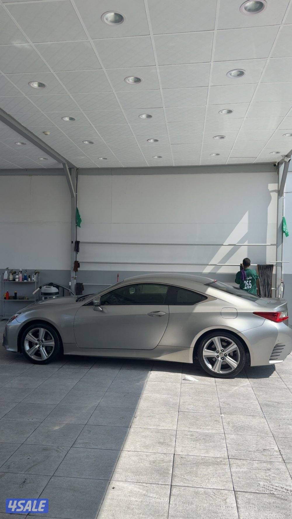 للبيع لكزس rc 350 شرط الفحص موديل 20155