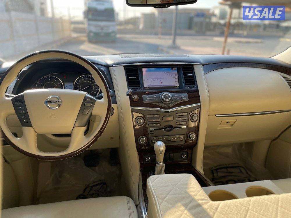 نيسان باترول استعمال يومي  2012 جير مكينه فحص شاصي لا يأثر بل استعمال8