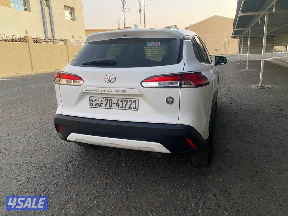 تويوتا كروس 2023 صبغ الوكاله عداد128 الف وارد الوكاله3