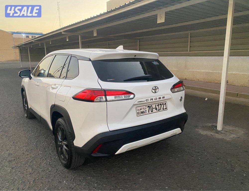 تويوتا كروس 2023 صبغ الوكاله عداد128 الف وارد الوكاله2