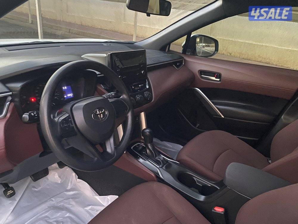 تويوتا كروس 2023 صبغ الوكاله عداد128 الف وارد الوكاله5