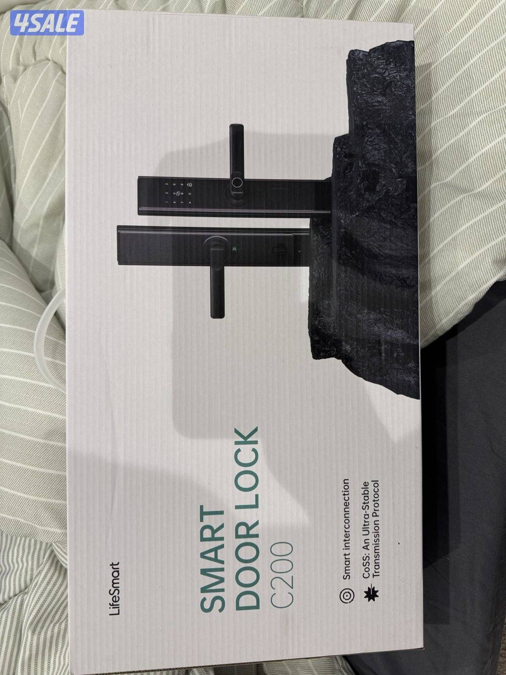 قفل باب بصمة ورقم سري جديد0