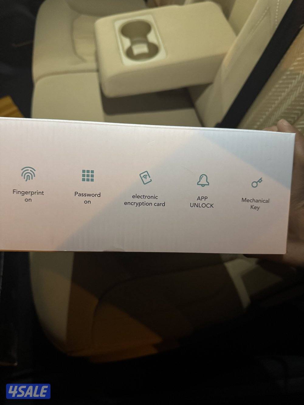 قفل باب بصمة ورقم سري جديد2