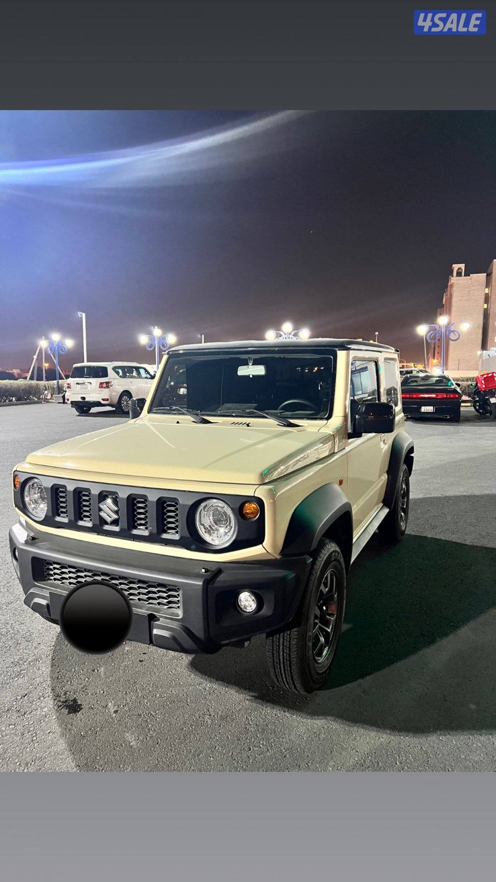 سوزوكي جيمني 2026 لون بيج ماشي 7800 دبل قير و قير توماتيك حماية فل بدي2