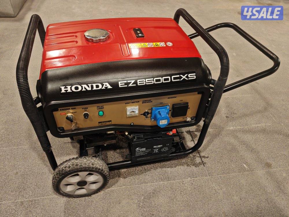 للبيع مولدHonda هوندا اصلي 6500 بانزين بحالة ممتازة سلف وهندل0