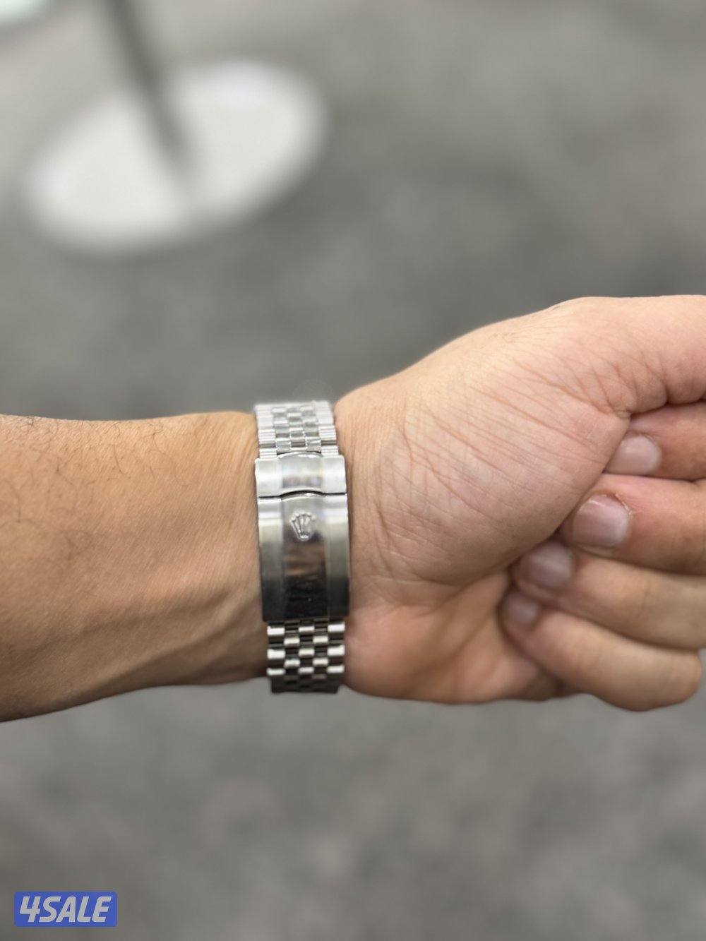 Rolex 36 Date just, White Mina, 2024 with everything2