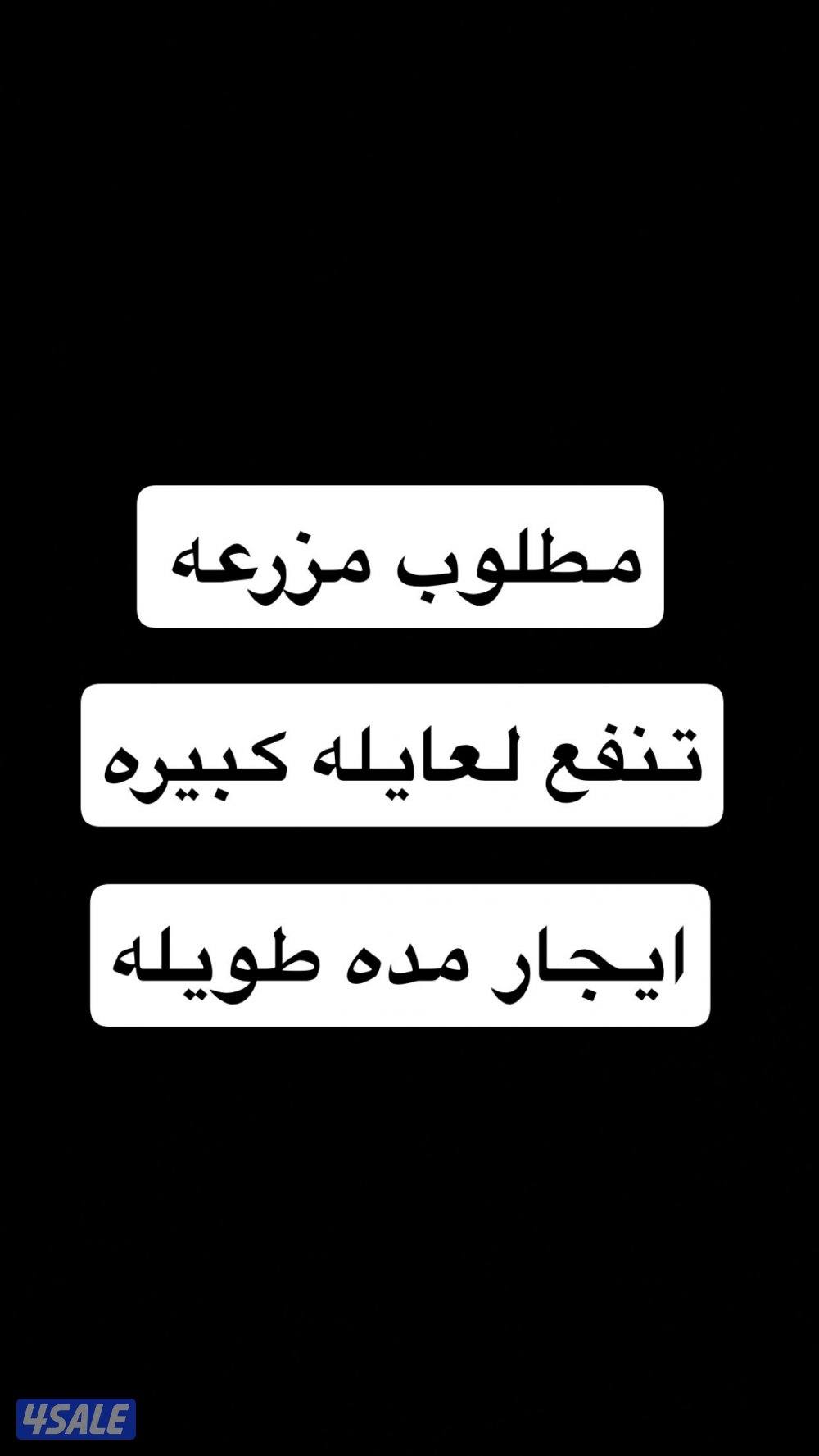 مطلوب مزرعه بالوفره0