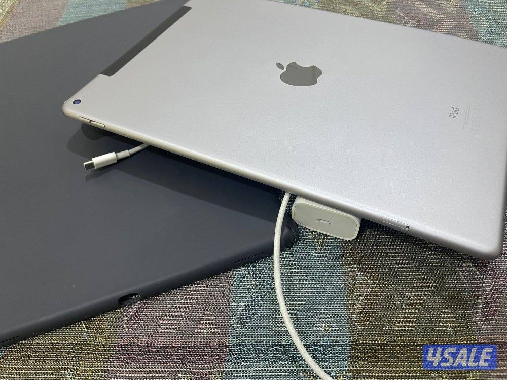 ايباد ابل برو 12.9 انش 128قيقاخط شريحة بحالة ممتازة واي فاي/ خط  نظيف1
