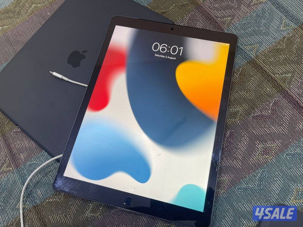 ايباد ابل برو 12.9 انش 128قيقاخط شريحة بحالة ممتازة واي فاي/ خط  نظيف2