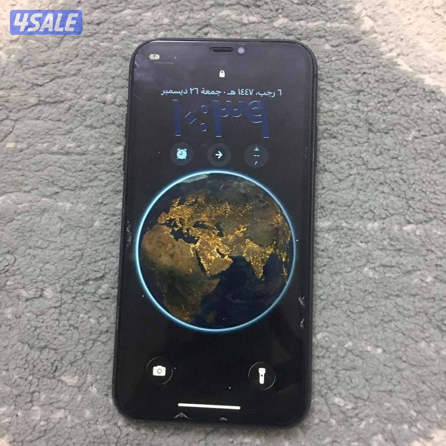 للبيع ايفون 11 بطارية 88 فقط مبدل شاشة 128جيجا الجهاز مايعاني من اي شي2