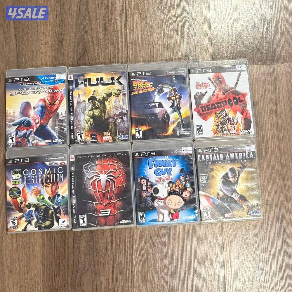 للبيع مجموعة ألعاب قديمه وجديده7