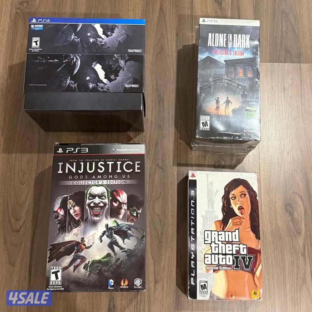 للبيع مجموعة ألعاب قديمه وجديده8