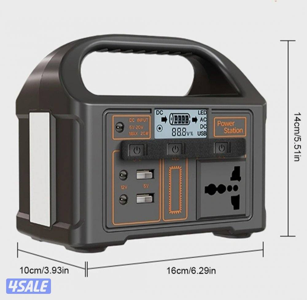محطة طاقة محمولة 100 واط
Portable Power Station 100W3