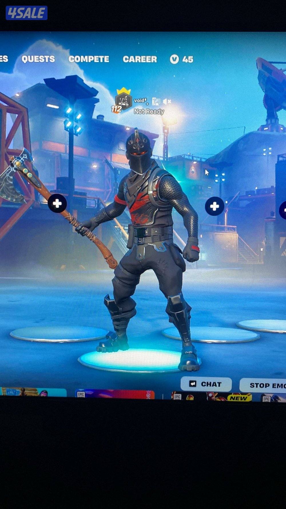 بيع حساب فورت نايت( في شيطون)💪🔥0