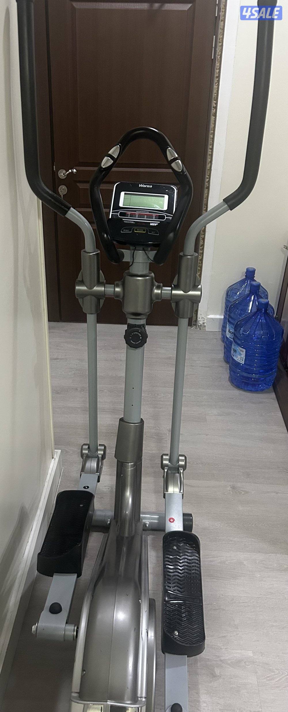 treadmill and elliptical  جهاز مشي وغزال الطائر ماركه ونسا5