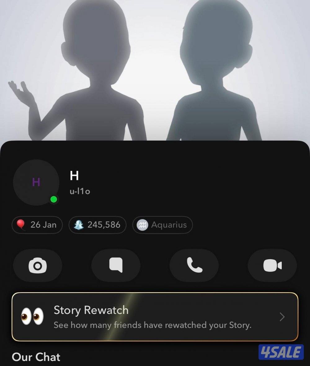 حساب سناب سكور 200 الف يوزر شبه رباعي0