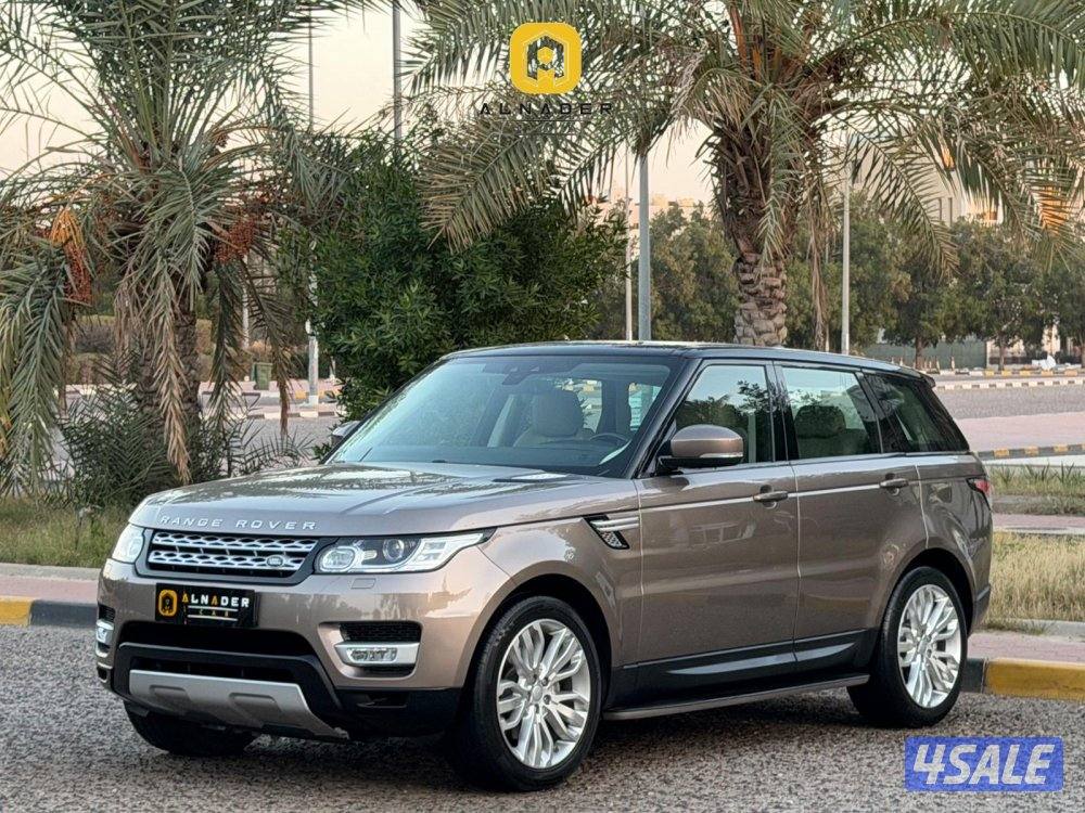 للبيع RANGE ROVER SPORT HSE موديل 2017 وارد الغانم0