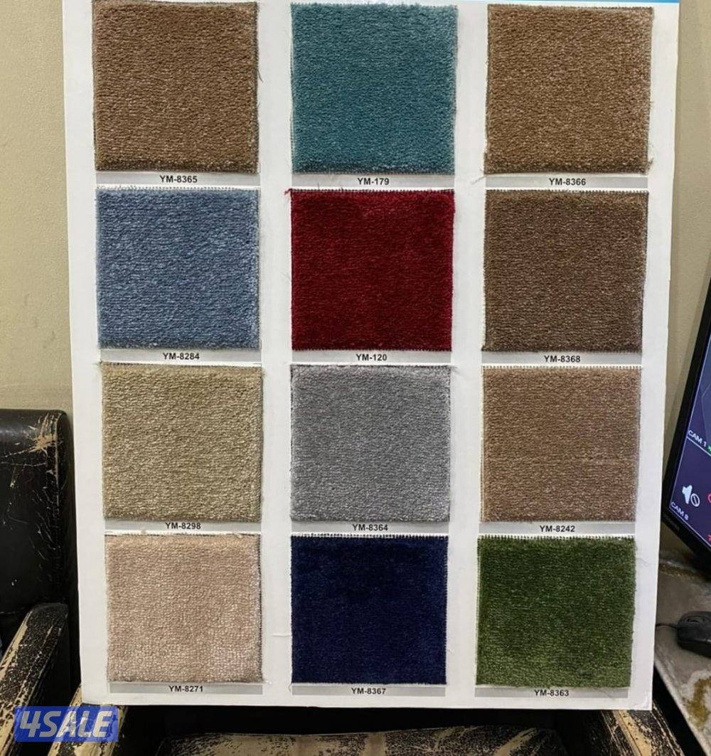 بيع وتركيب جميع انواع السجادالتركي قص ساده ومشجرسميك وخفيف مساند+مساند7