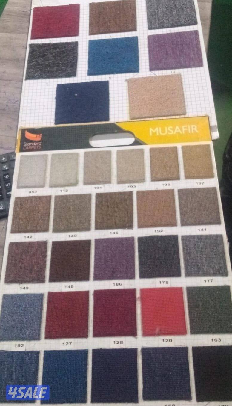 بيع وتركيب جميع انواع السجادالتركي قص ساده ومشجرسميك وخفيف مساند+مساند8