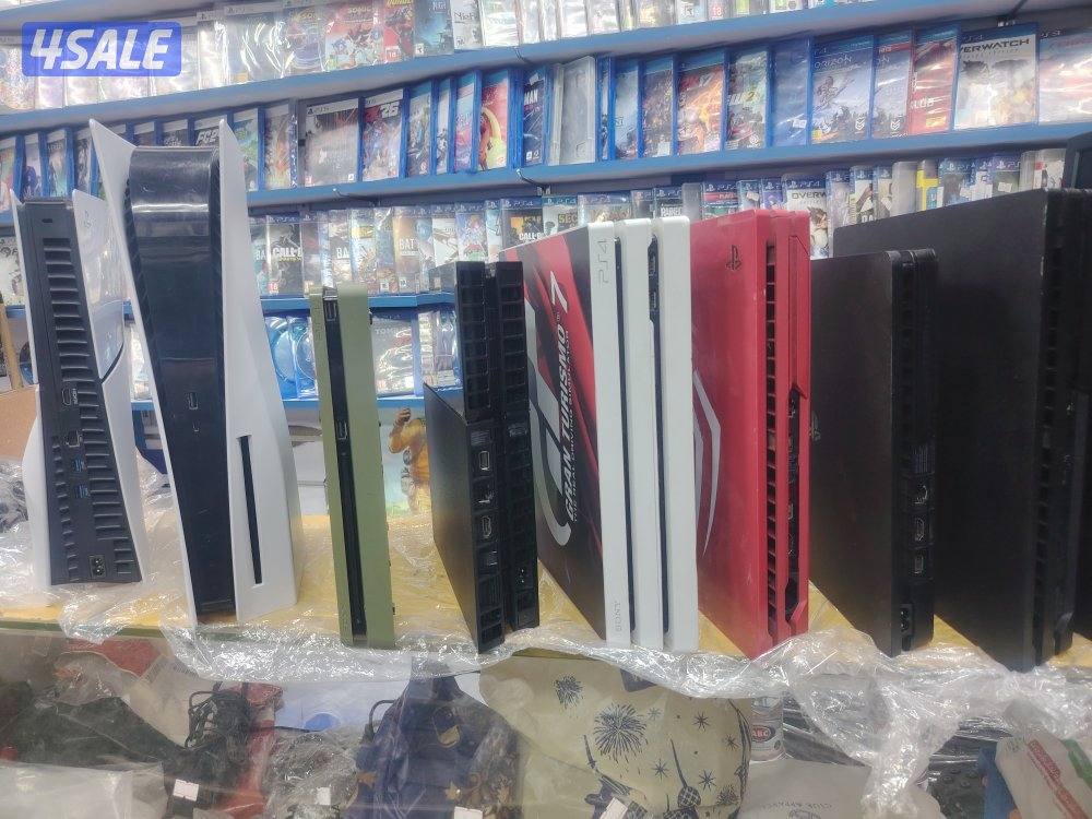 بيع وشراء البلاي ستيشن والنتندو سوتش والاكس بوكس مستعمل وجديد يوجد توص2