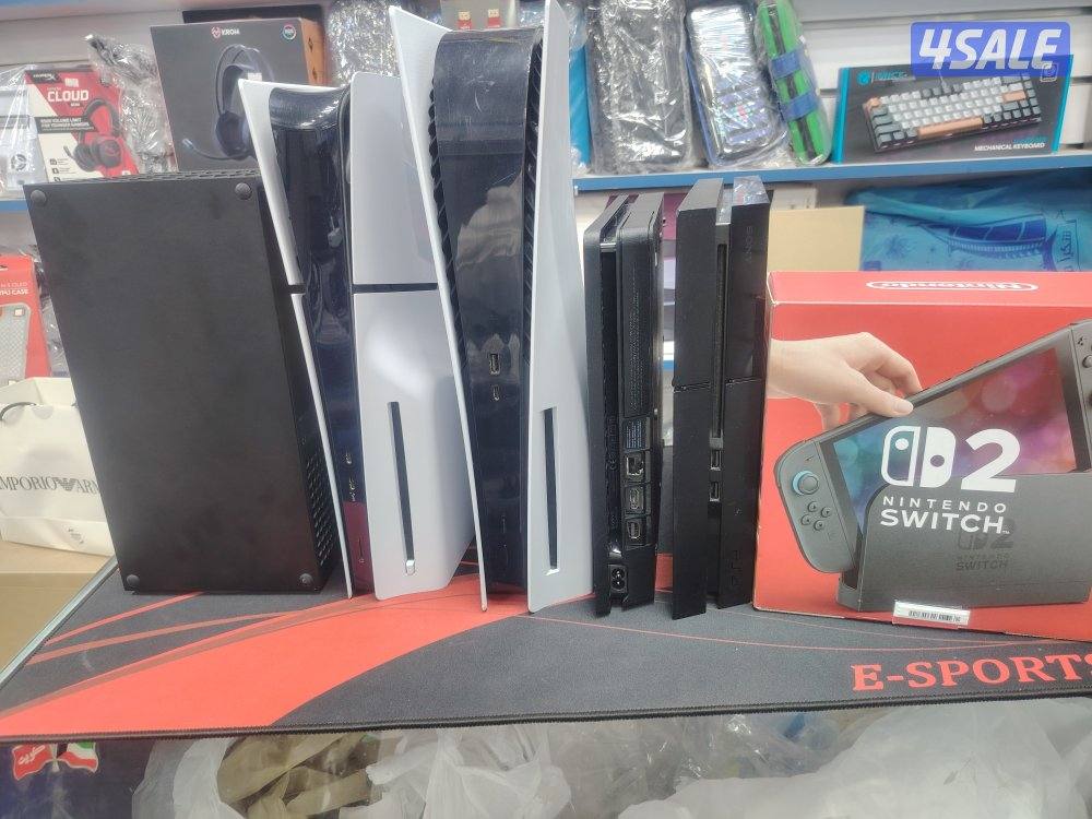 بيع وشراء البلاي ستيشن والنتندو سوتش والاكس بوكس مستعمل وجديد يوجد توص1