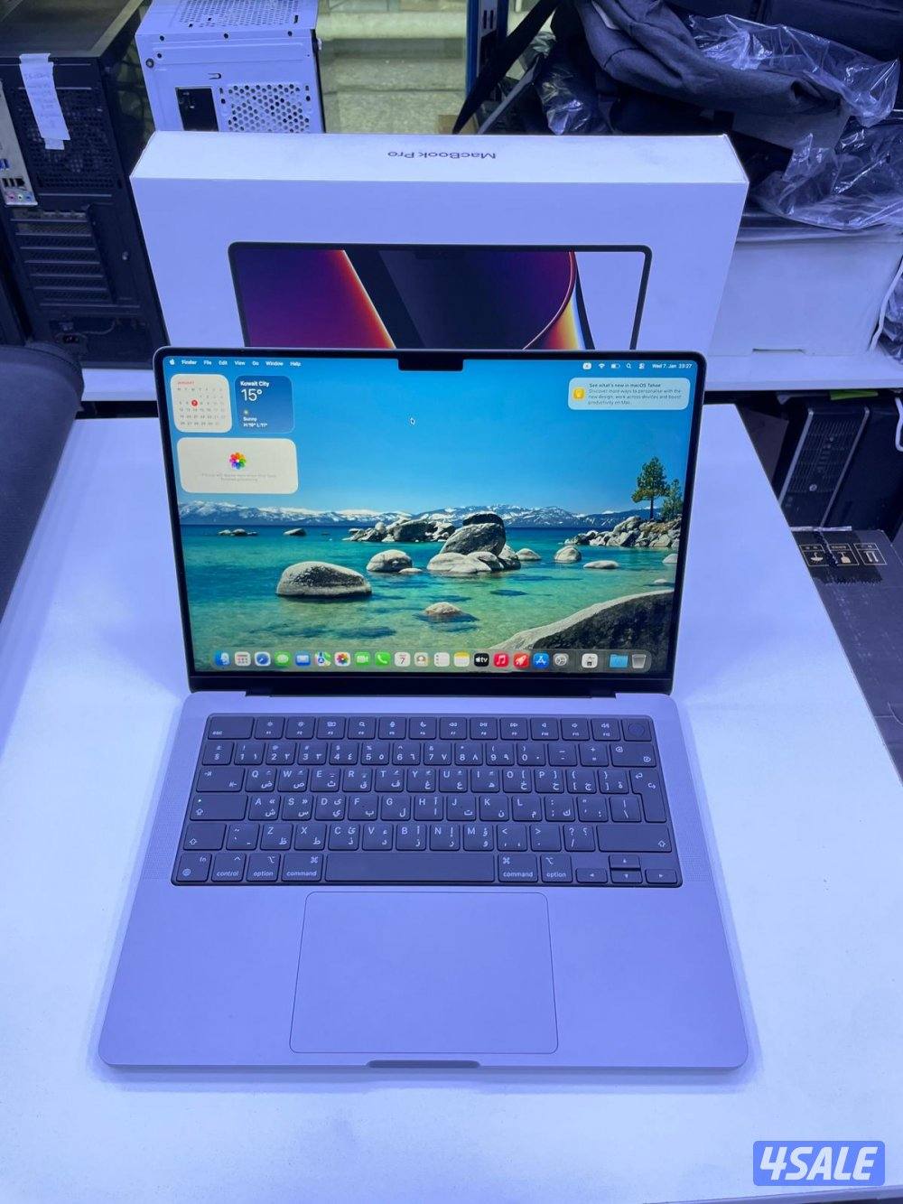 MacBook Pro  m1 انش 14” | RAM 16GB | SSD 1TB | حالة كالجديد0
