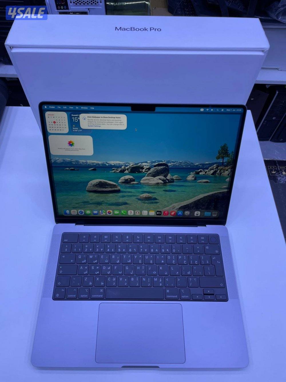 MacBook Pro  m1 انش 14” | RAM 16GB | SSD 1TB | حالة كالجديد9