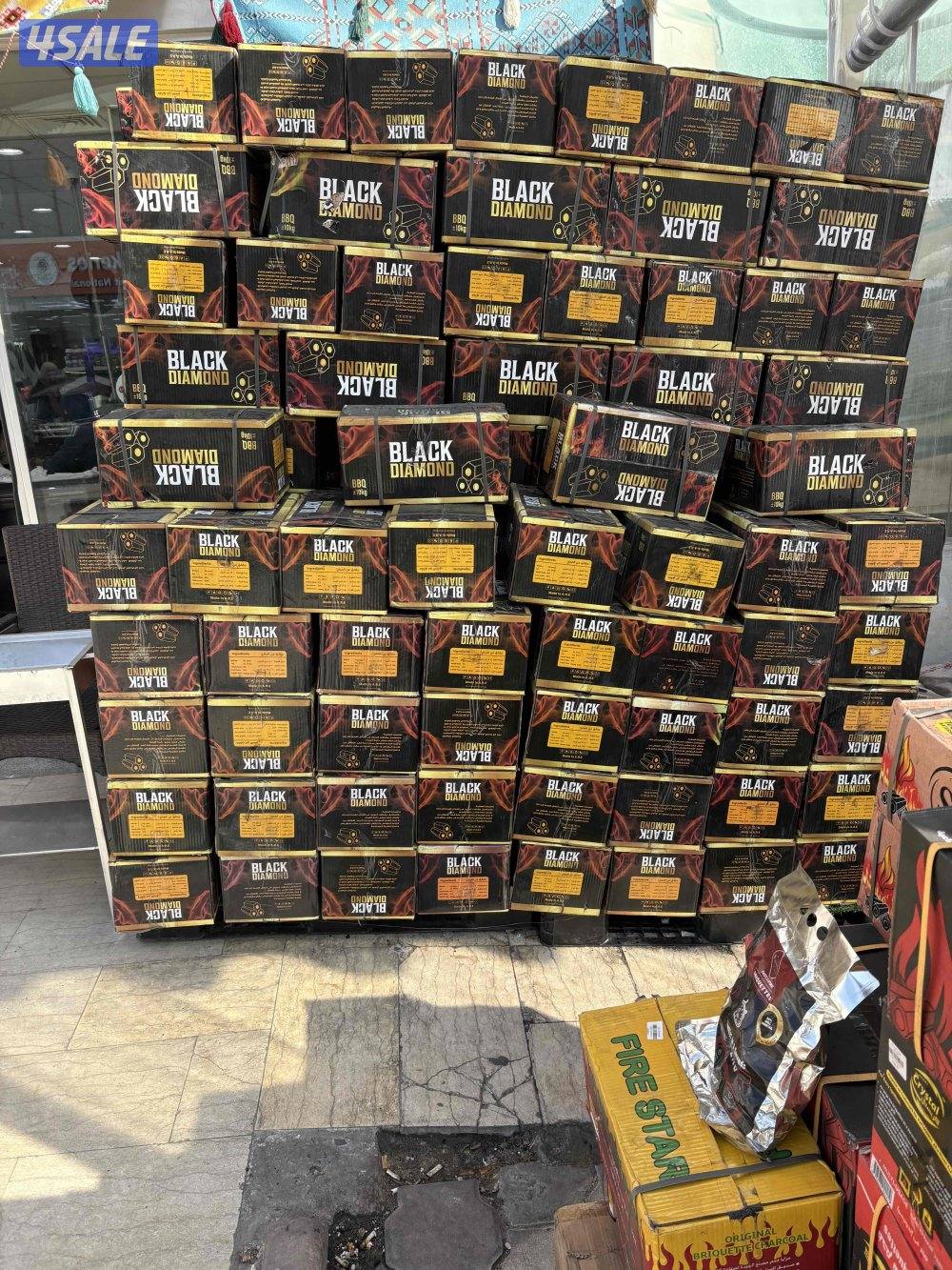 يوجد حطب سمر وحطب زيتون وفحم افريقى البقره وفحم سداسى كرتون شرط الجوده10