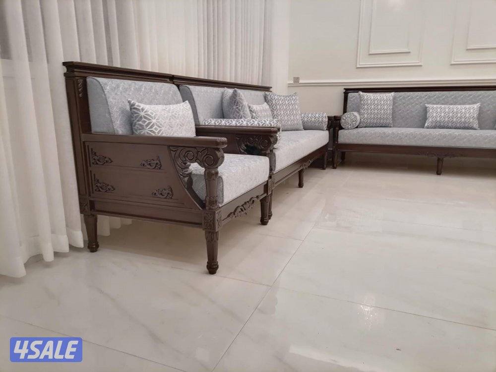 تفصال غنفات وجلسات وديوانيات ومطارح ارضيه  ومساند وستاير وسجاد وتنجيد2