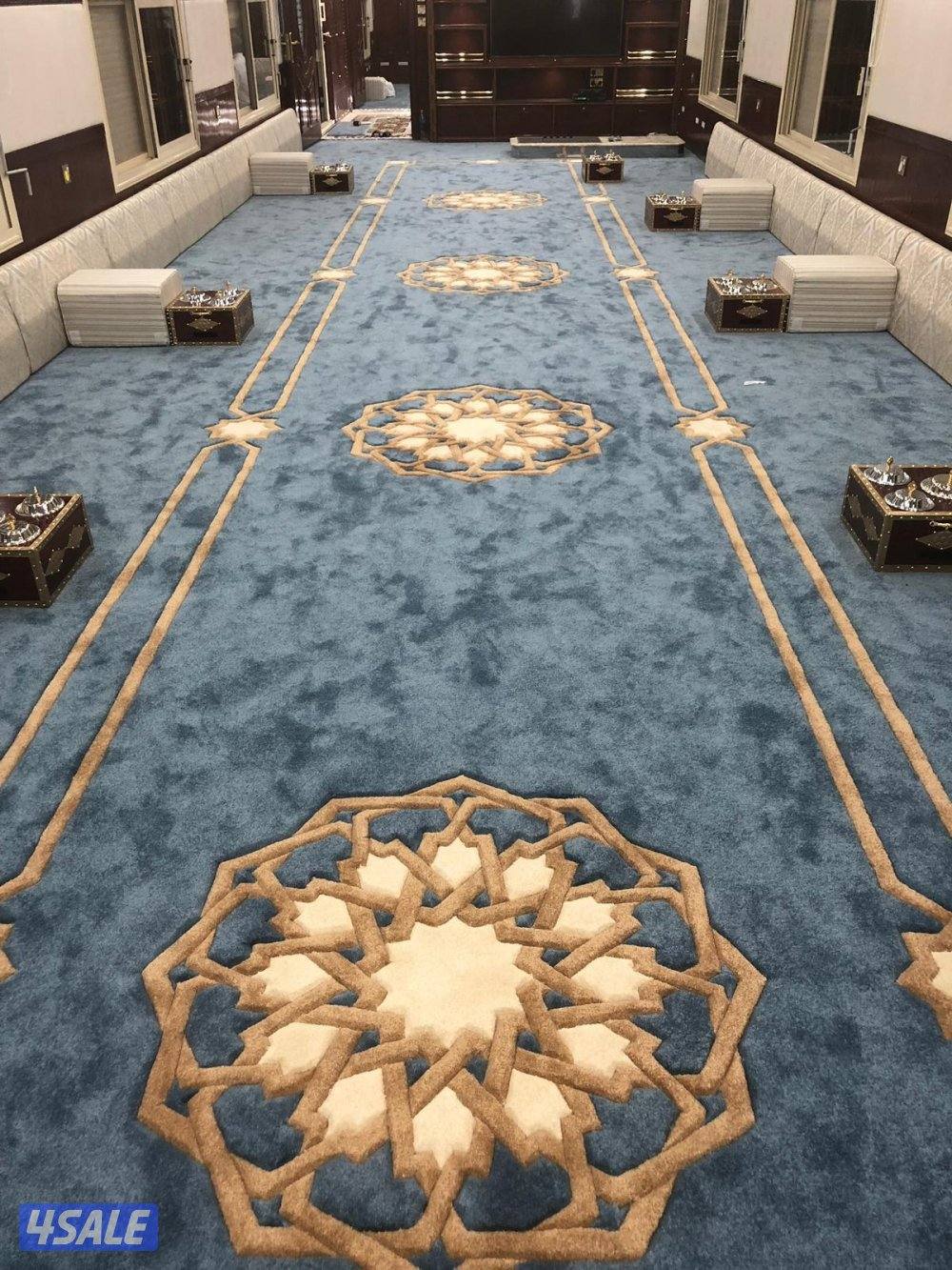 تفصال غنفات وجلسات وديوانيات ومطارح ارضيه  ومساند وستاير وسجاد وتنجيد13