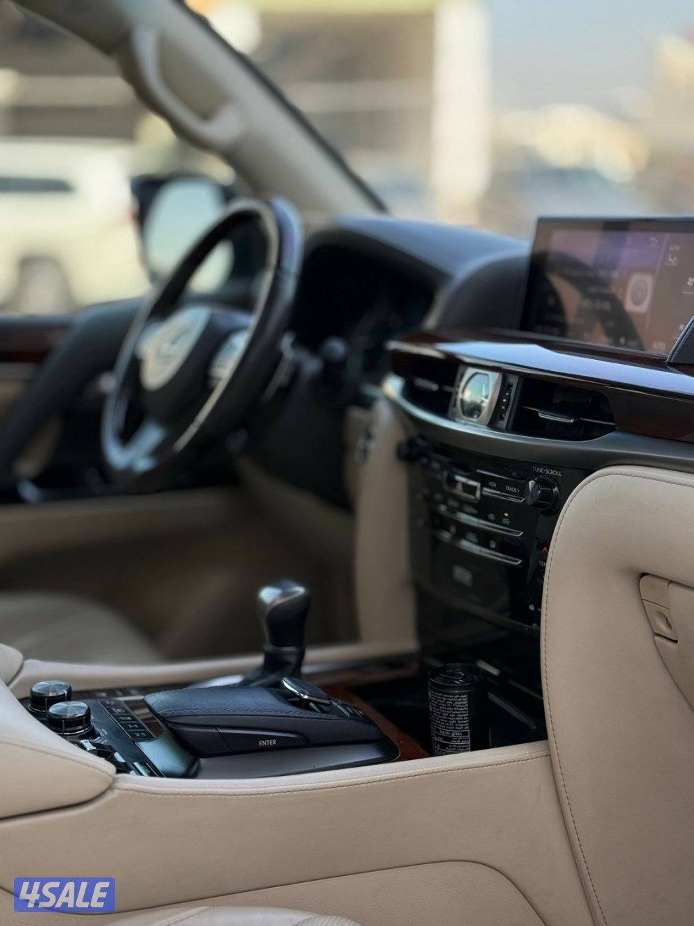 لكزس LX570 وارد قطر صبغ الوكاله شرط الفحص بل كامل5