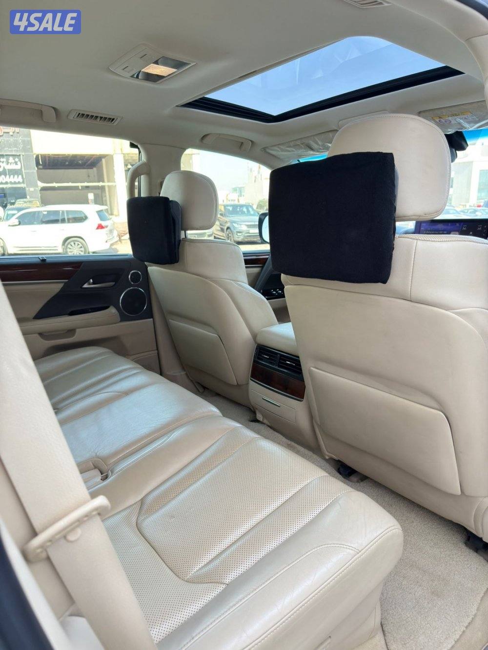 لكزس LX570 وارد قطر صبغ الوكاله شرط الفحص بل كامل6