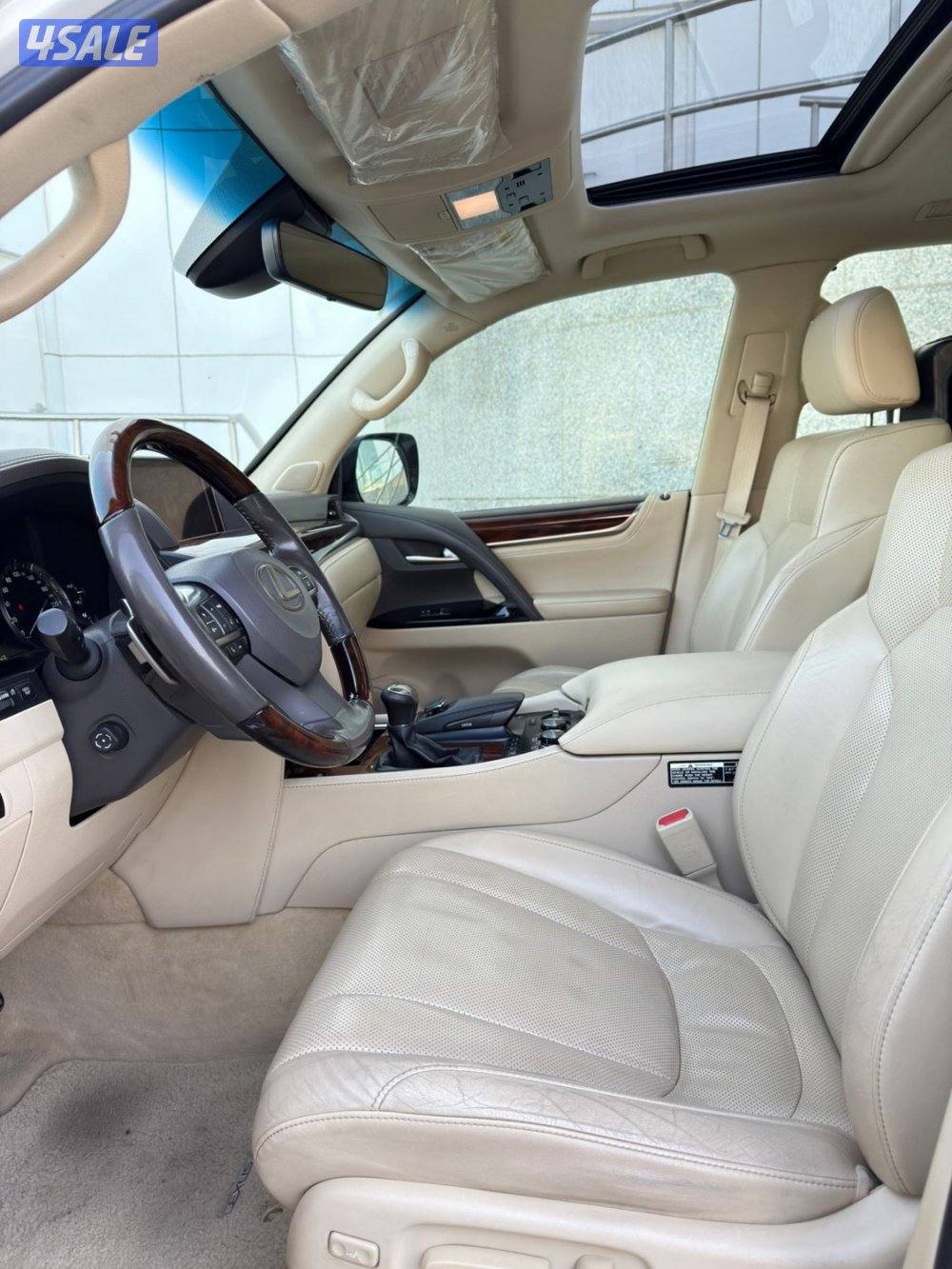 لكزس LX570 وارد قطر صبغ الوكاله شرط الفحص بل كامل8