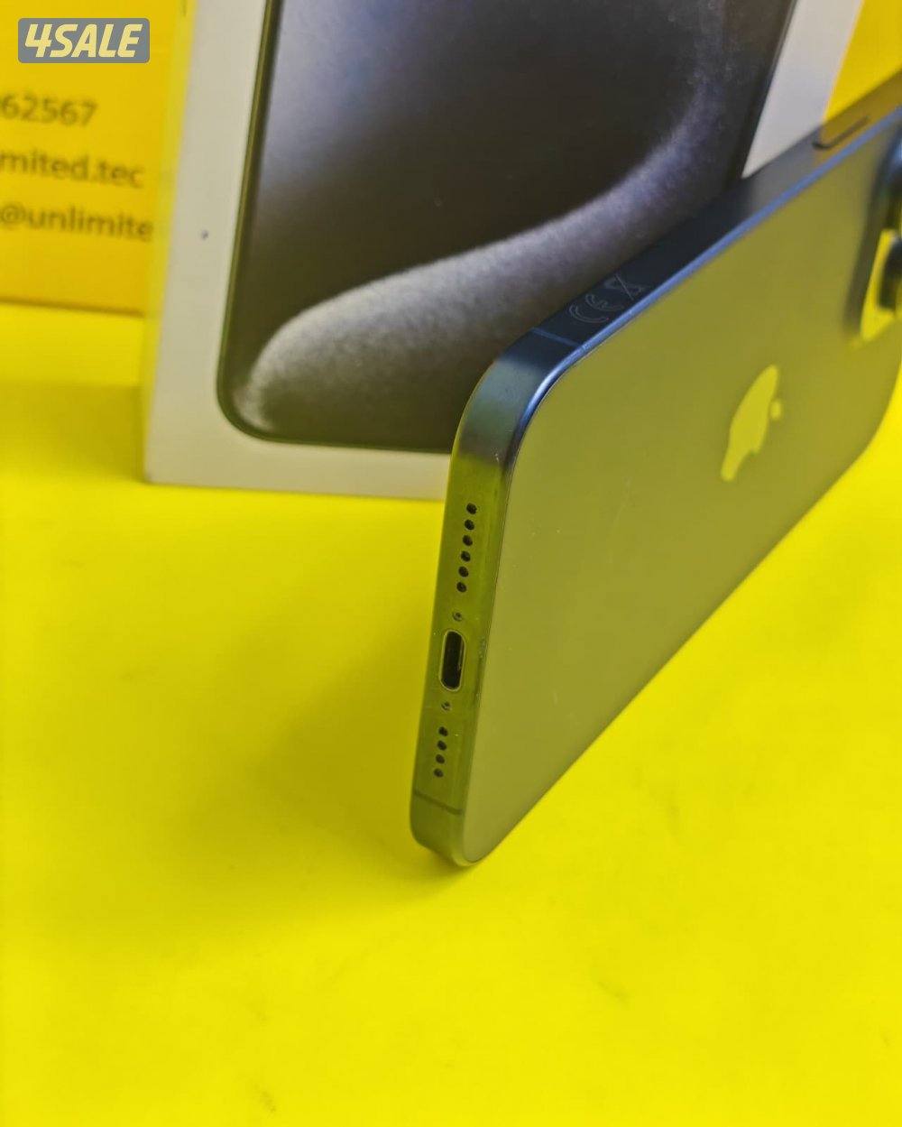 ايفون 15 برو ماكس تيتانيوم أزرق iPhone 15 Pro Max 512GB Blue Titanium4
