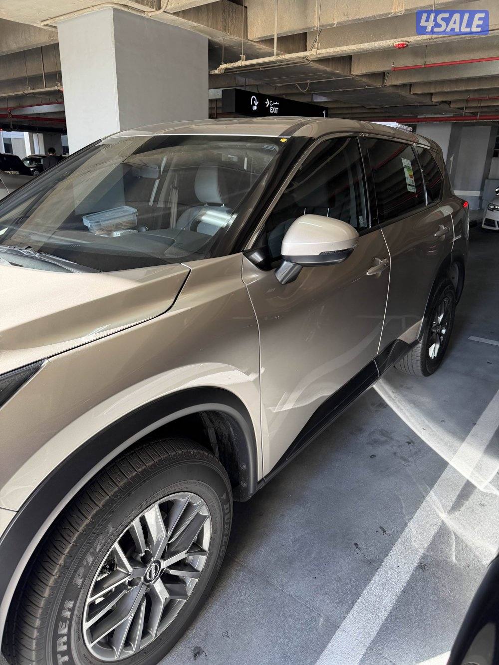 نيسان اكس تريل موديل ٢٠٢٥، ذهبي ممشى ١٦،٧٠٠. صبغ الوكالة ماعدا قطعة6