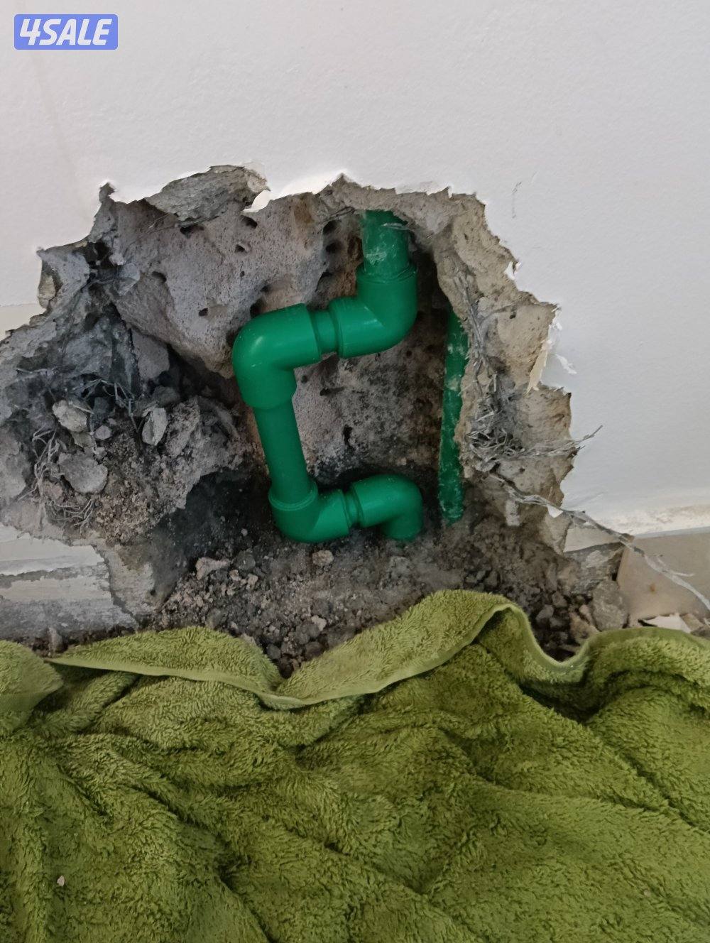 جهاز كشف عن خرير المياه بدون تكسير مع اصلاح3