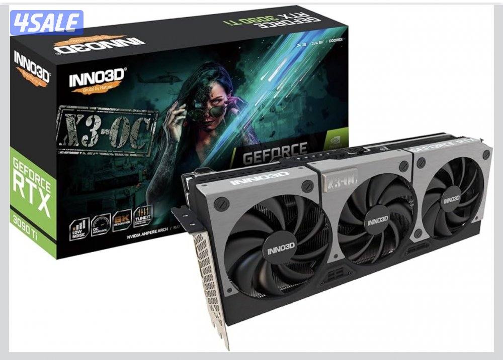 Inno3D Geforce RTX 3090 TI 24GB X3 OC graphics processor Nvidia GDDR6X0