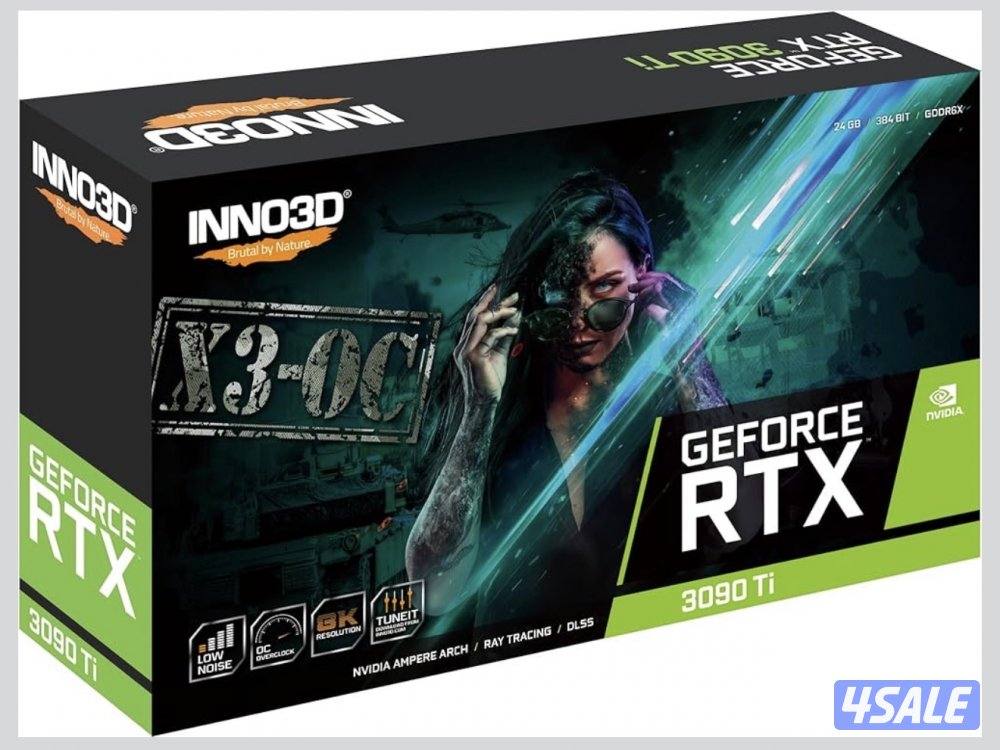 Inno3D Geforce RTX 3090 TI 24GB X3 OC graphics processor Nvidia GDDR6X1