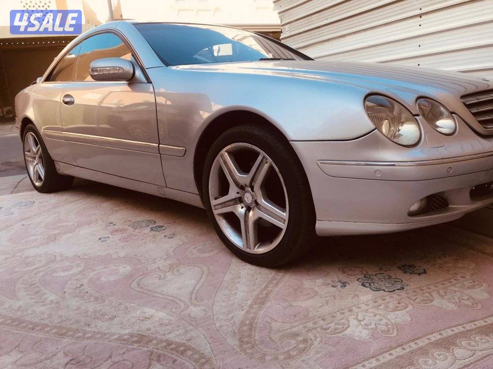 سياره مرسيدس cl500 موديل 2002  عداد 214 الف نظيف شرط الفحص للجادين0