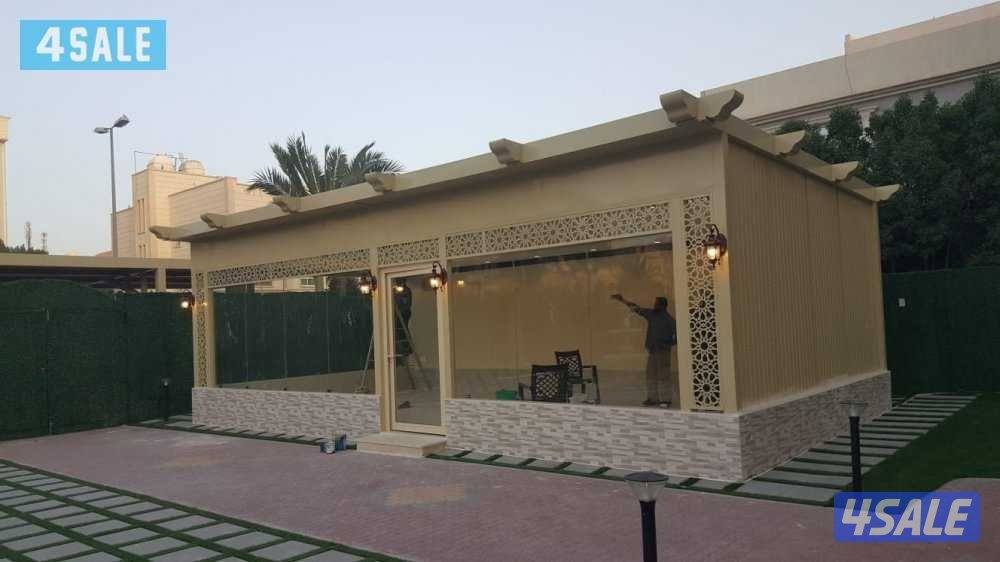 حداد مظلات خام خشبي غرفة مخازن جميع عمال حداده معلم باكستاني7