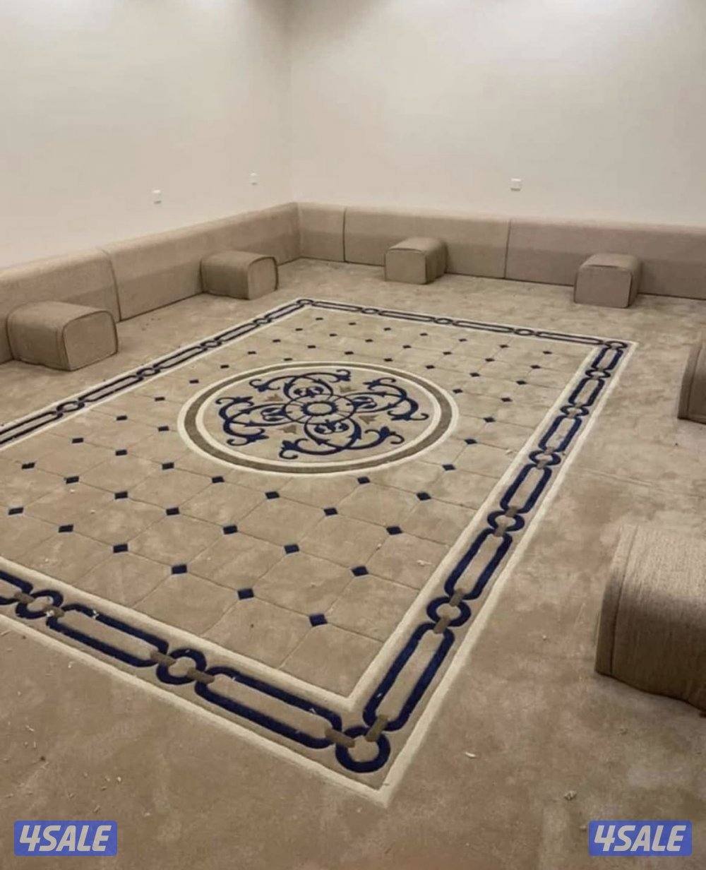 كل مايخص الديوانيات والمساند نقشات حفر يدوي بلاستك ثيل صناعي وجميع انو2