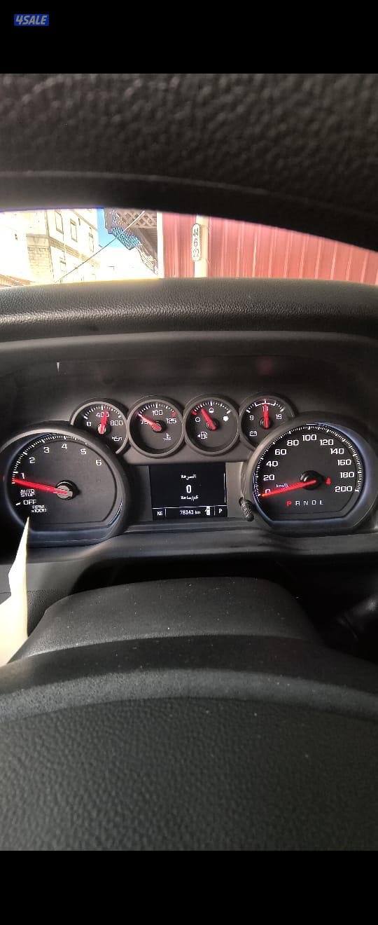 سلفرادو ٢٠٢٢ بحالة الوكالة في قطعتين وشمعه  قير ١٠ غيار4